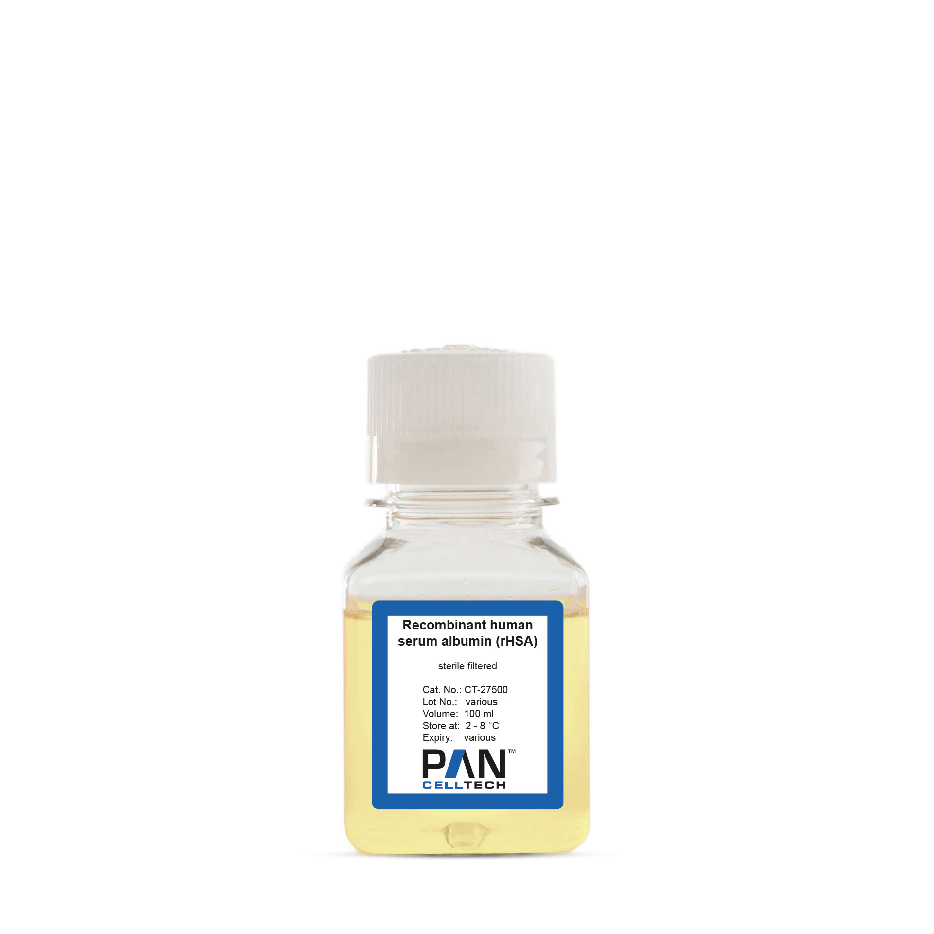 Recombinant human serum albumin (rHSA)
