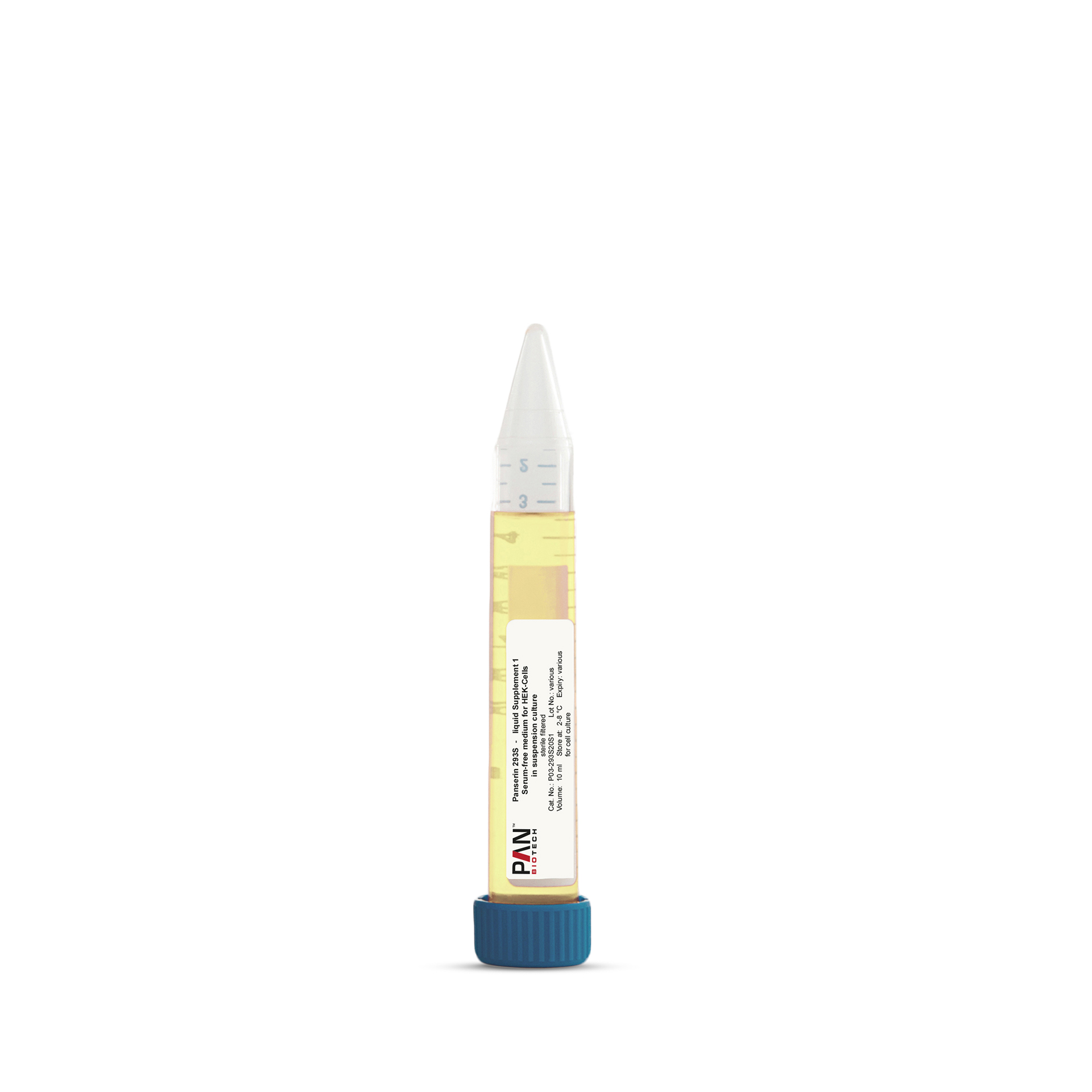 Panserin 293S, Serum-free medium for HEK-Cells in suspension culture, liquid Supplement 1