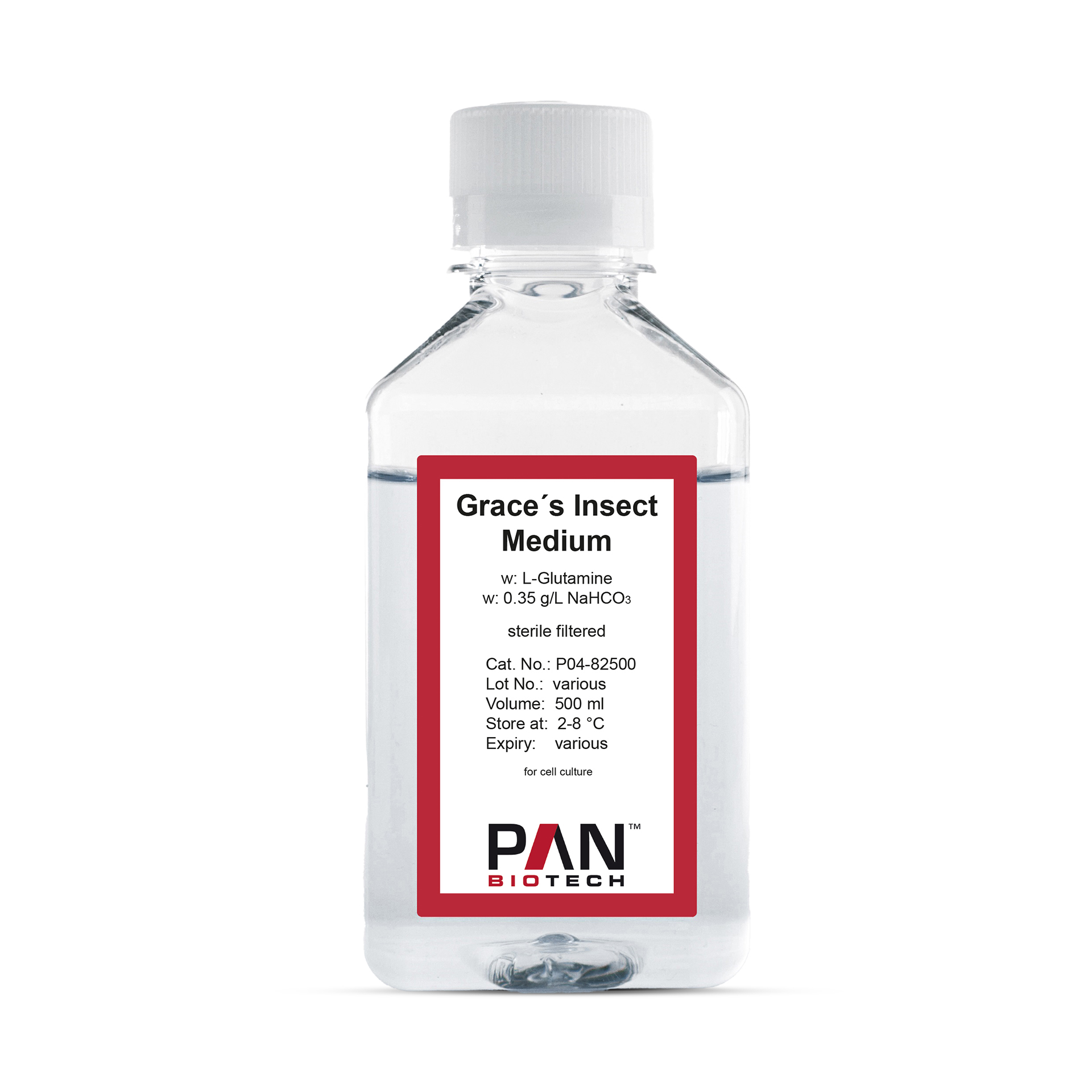 Grace´s Insect Medium, w: L-Glutamine, w: 0.35 g/L NaHCO3