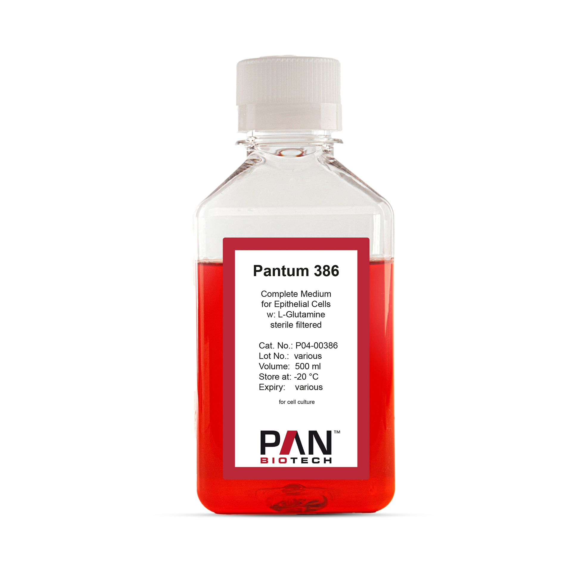 Pantum 386 Complete Medium for Epithelial Cells, w: L-Glutamine