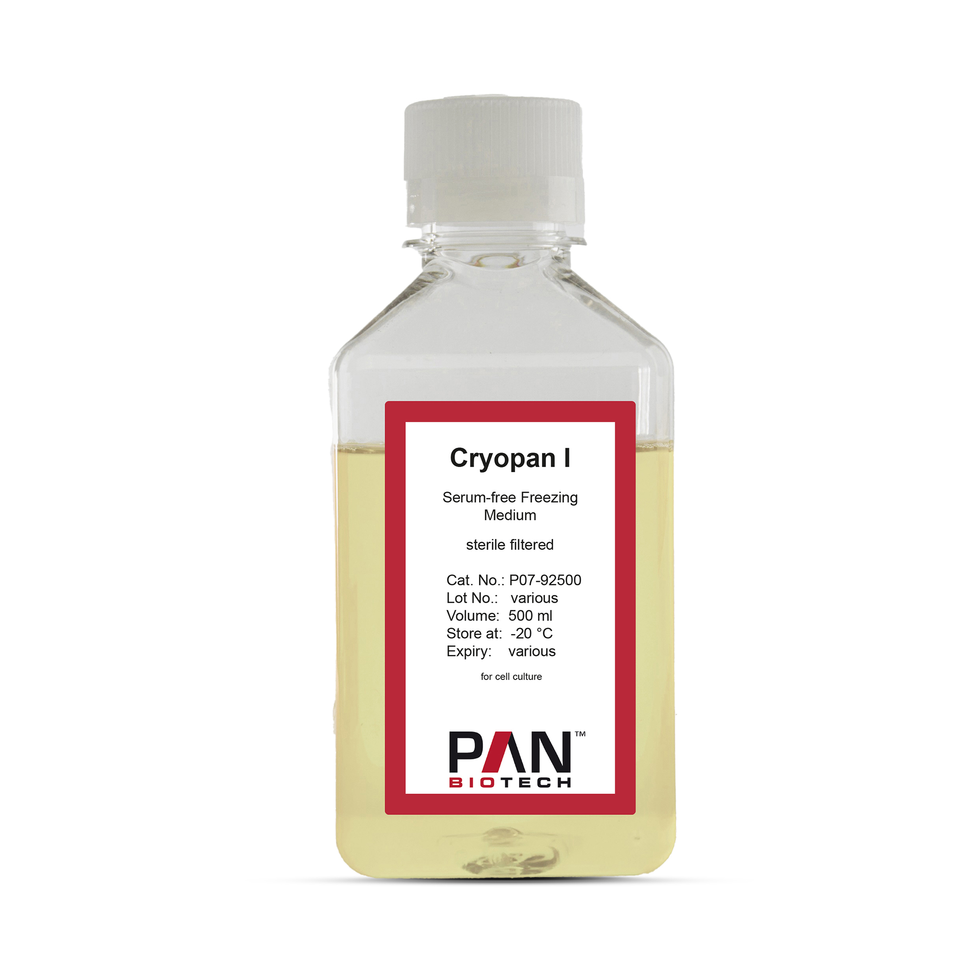 Cryopan I, Serum-free Freezing Medium