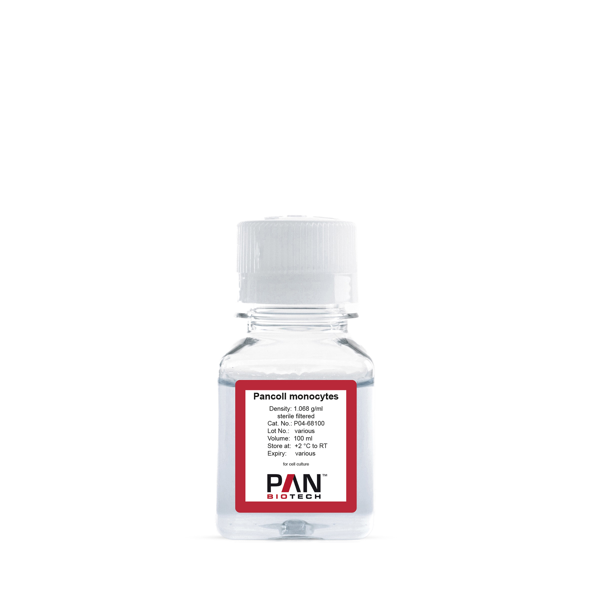 Pancoll monocytes, Density: 1.068 g/ml