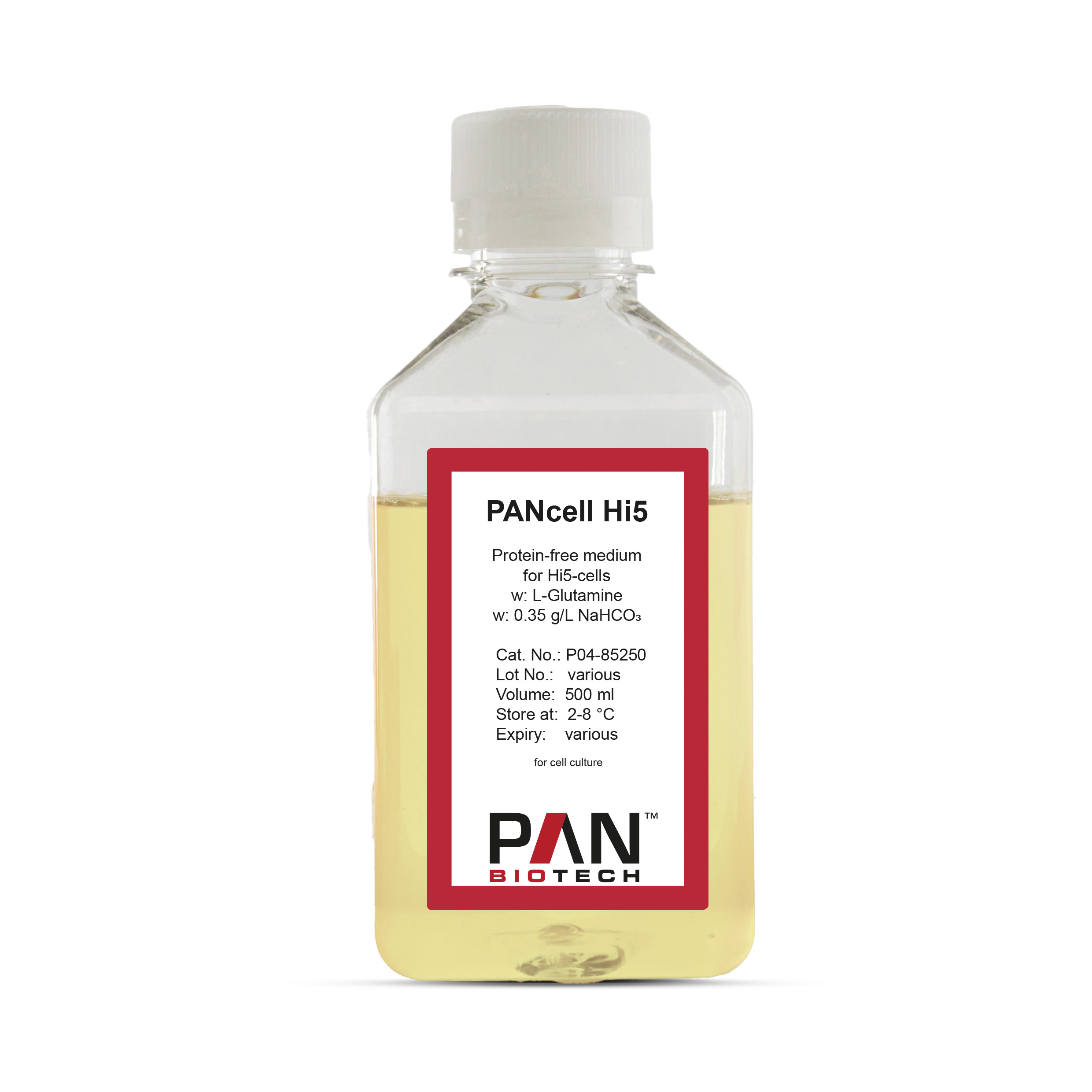 PANcell Hi5, Protein-free medium for Hi5-cells, w: L-Glutamine, w: 0.35 g/L NaHCO3