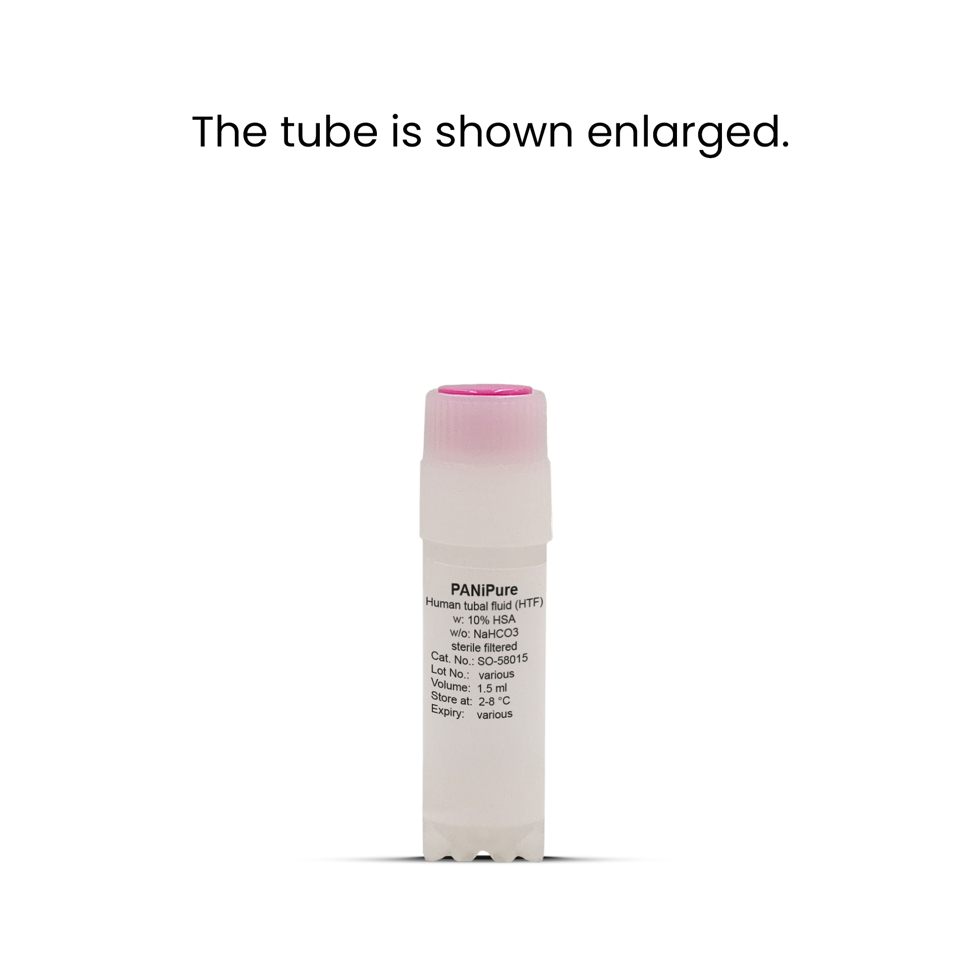 PANiPure, Human tubal fluid (HTF), w: 10% HSA, w/o: NaHCO3