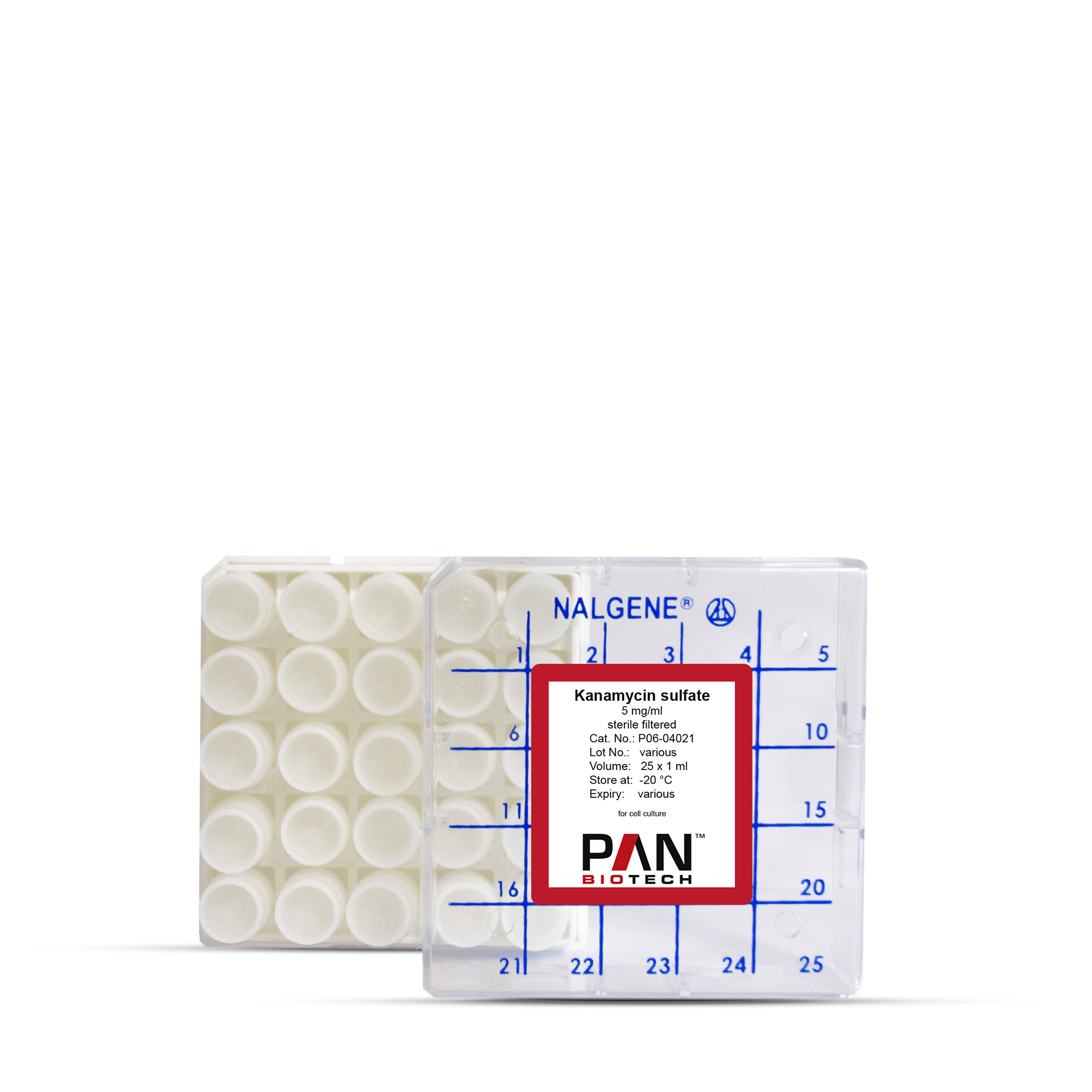 Kanamycin sulfate, 5 mg/ml