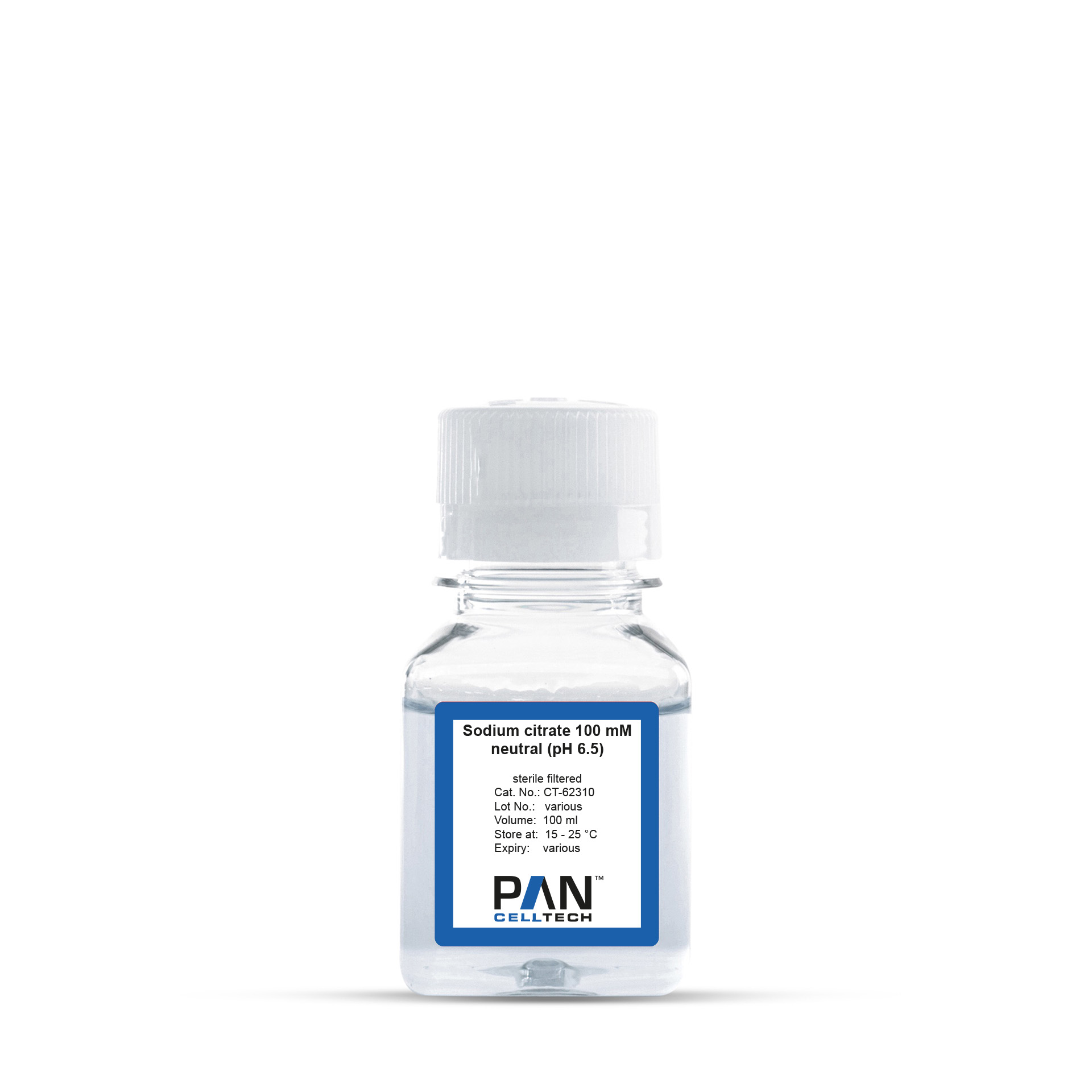 Sodium citrate 100 mM, neutral (pH 6.5)