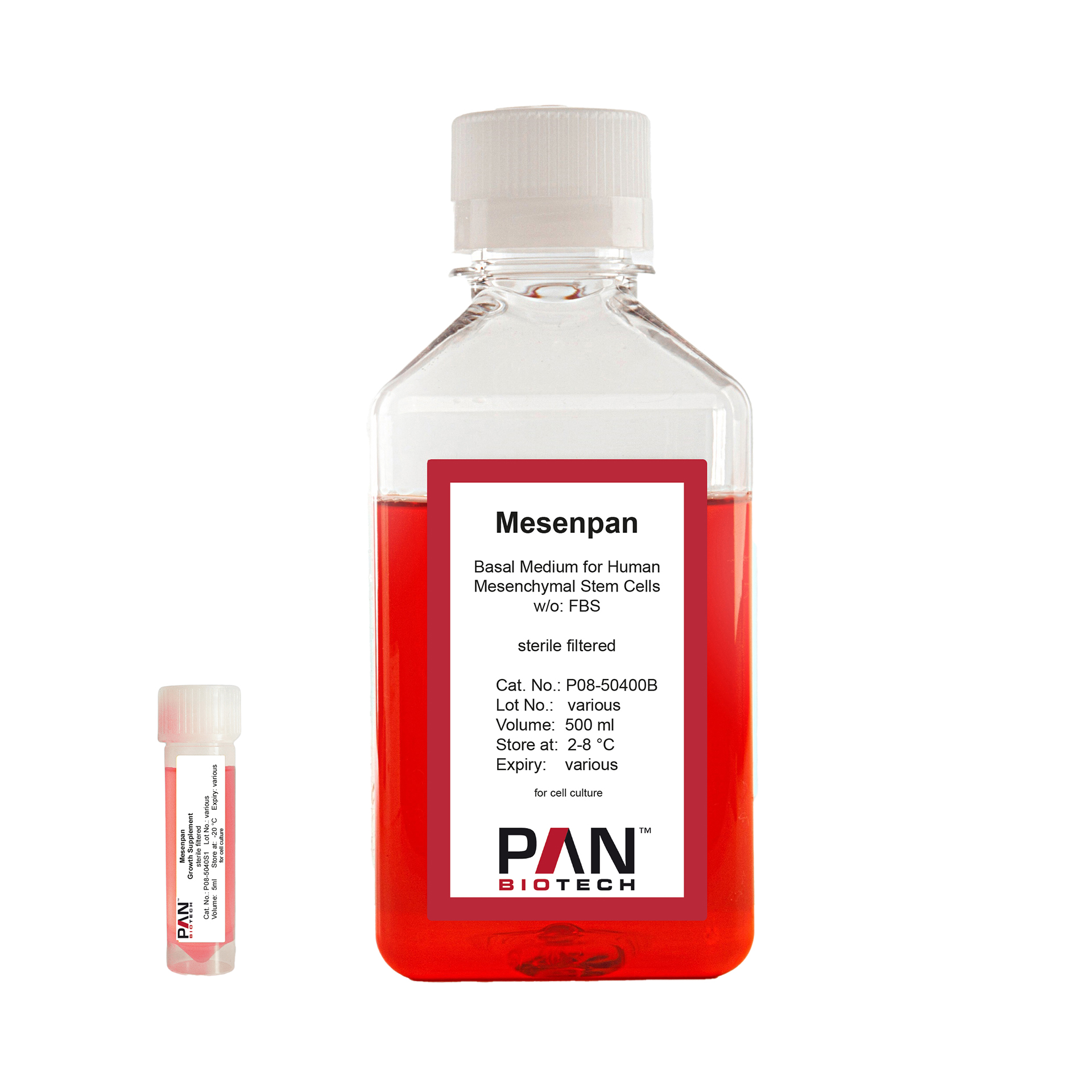 Mesenpan Special Medium for Human Mesenchymal Stem Cells, w/o: FBS