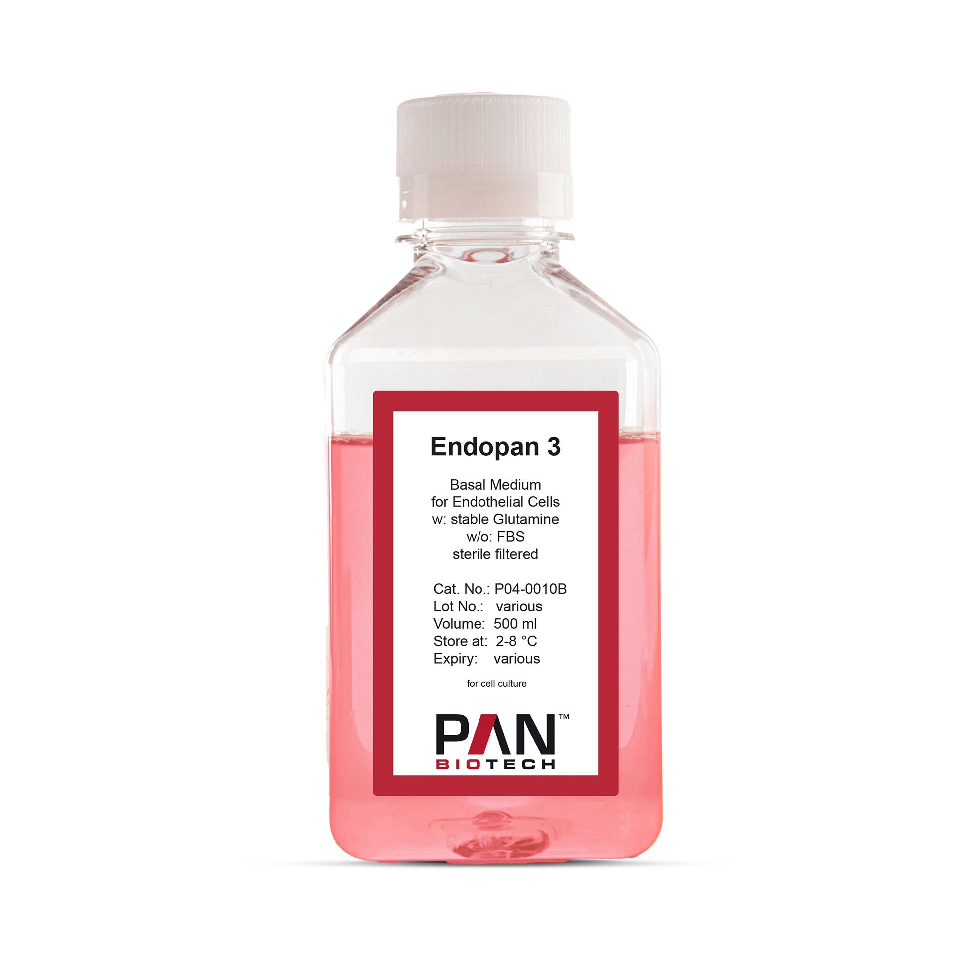 Endopan 3  Basal Medium for  Endothelial Cells, suitable for all Endopan Kits