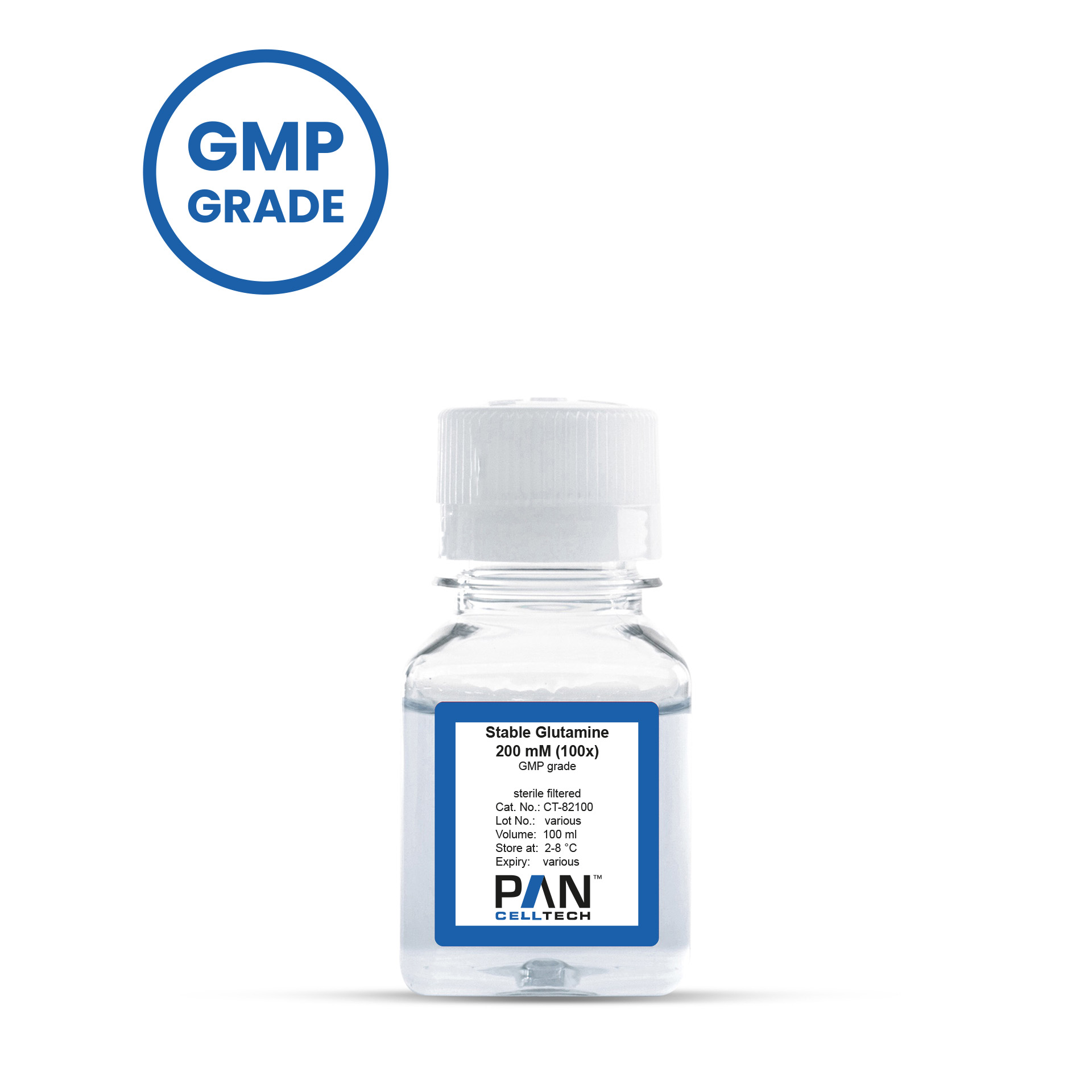 Stable Glutamine 200 mM (100x), GMP grade