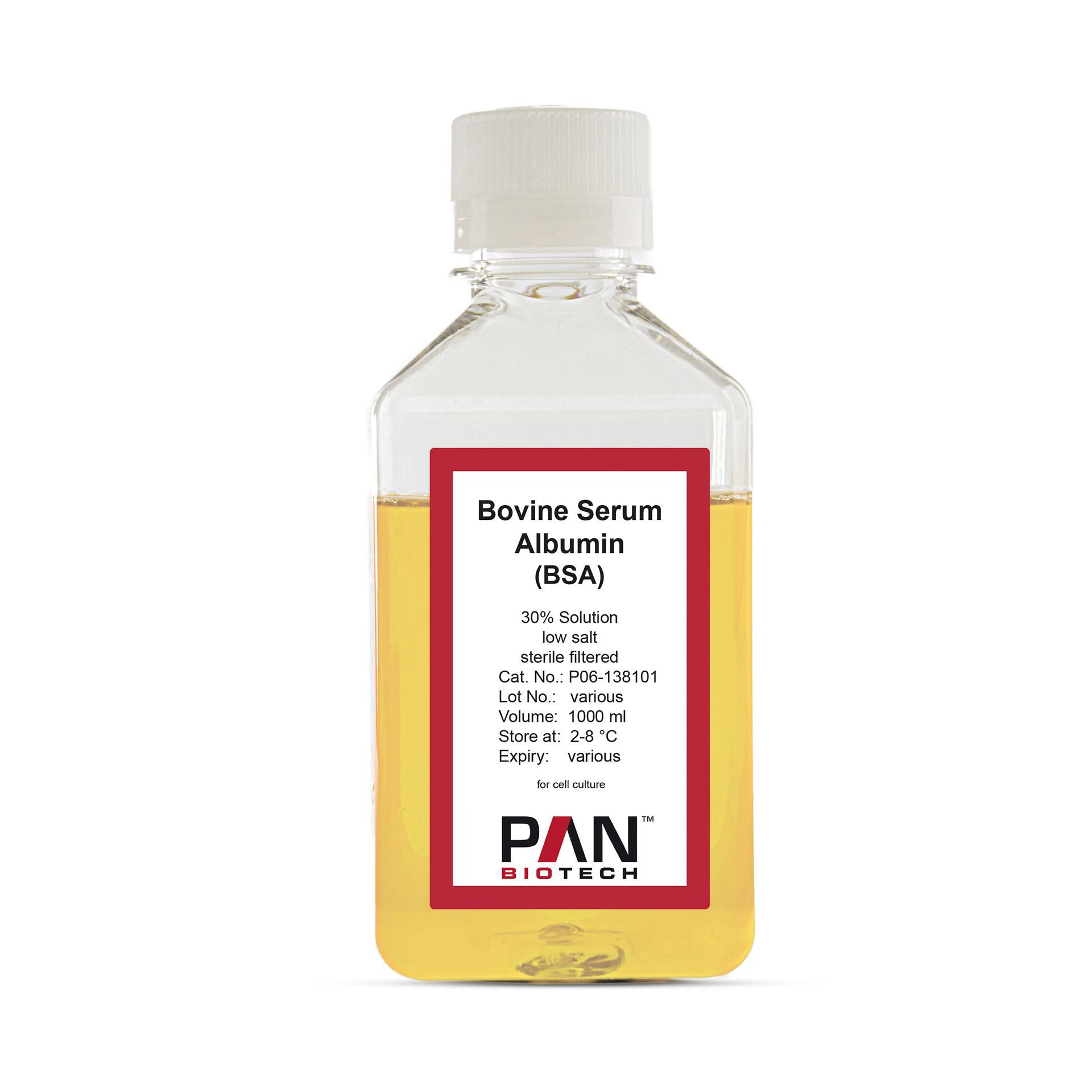 Bovine Serum Albumin (BSA), 30 % solution, low salt, with azide