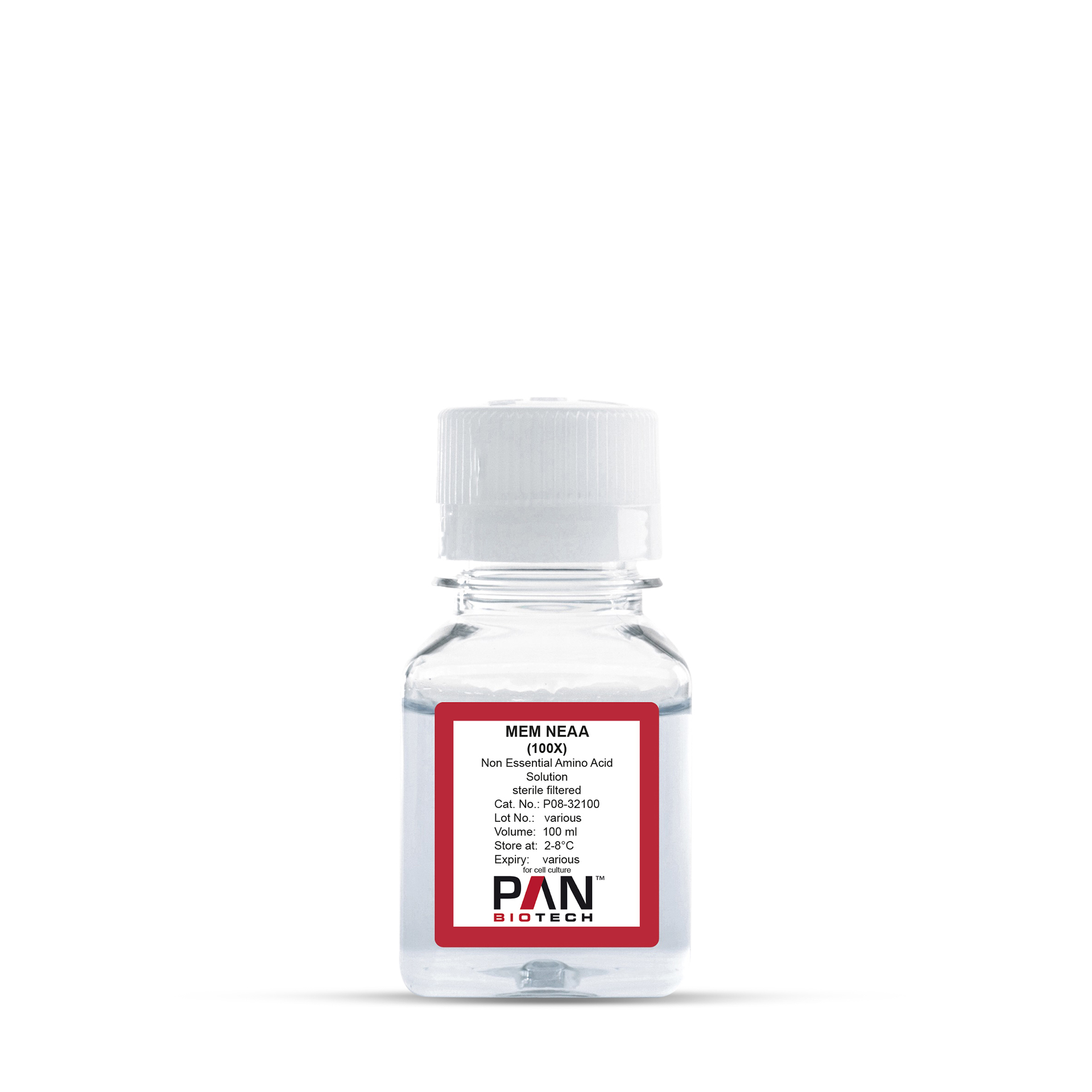MEM NEAA, Non Essential Amino Acid  Solution (100x) w/o: L-Glutamine