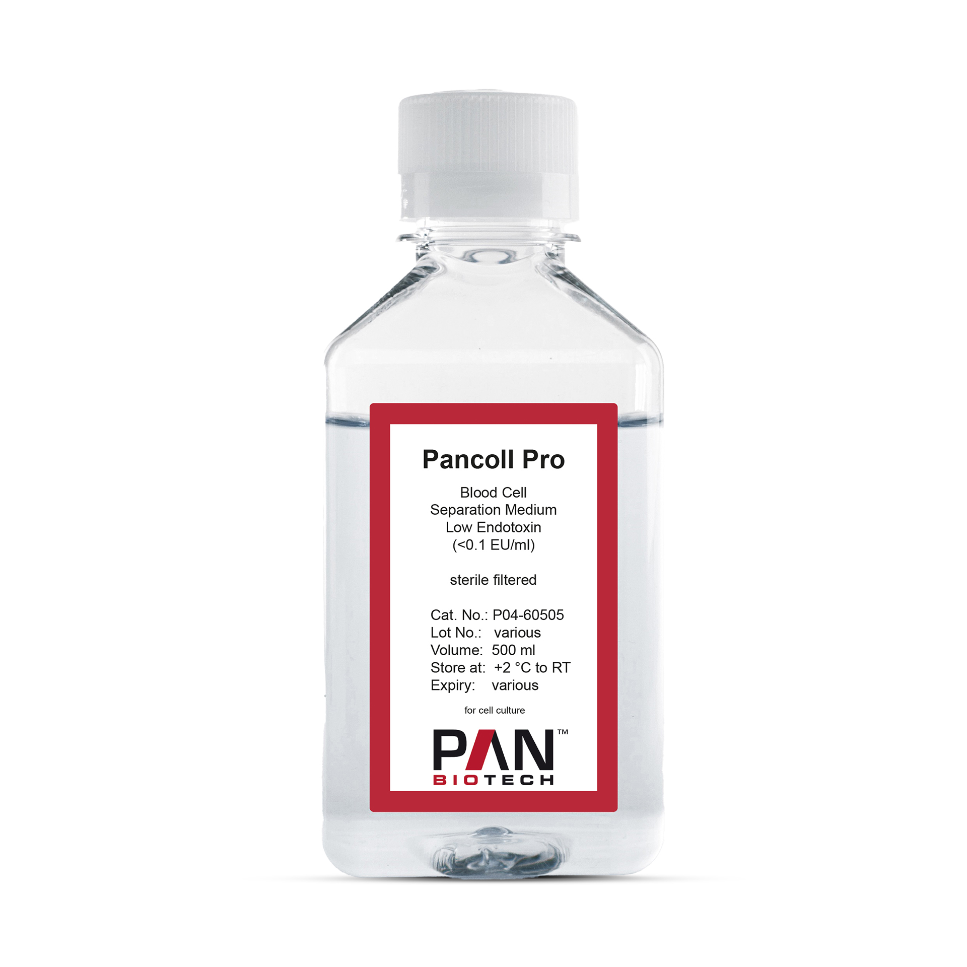 Pancoll Pro, Blood Cell Separation Medium, Low Endotoxin (