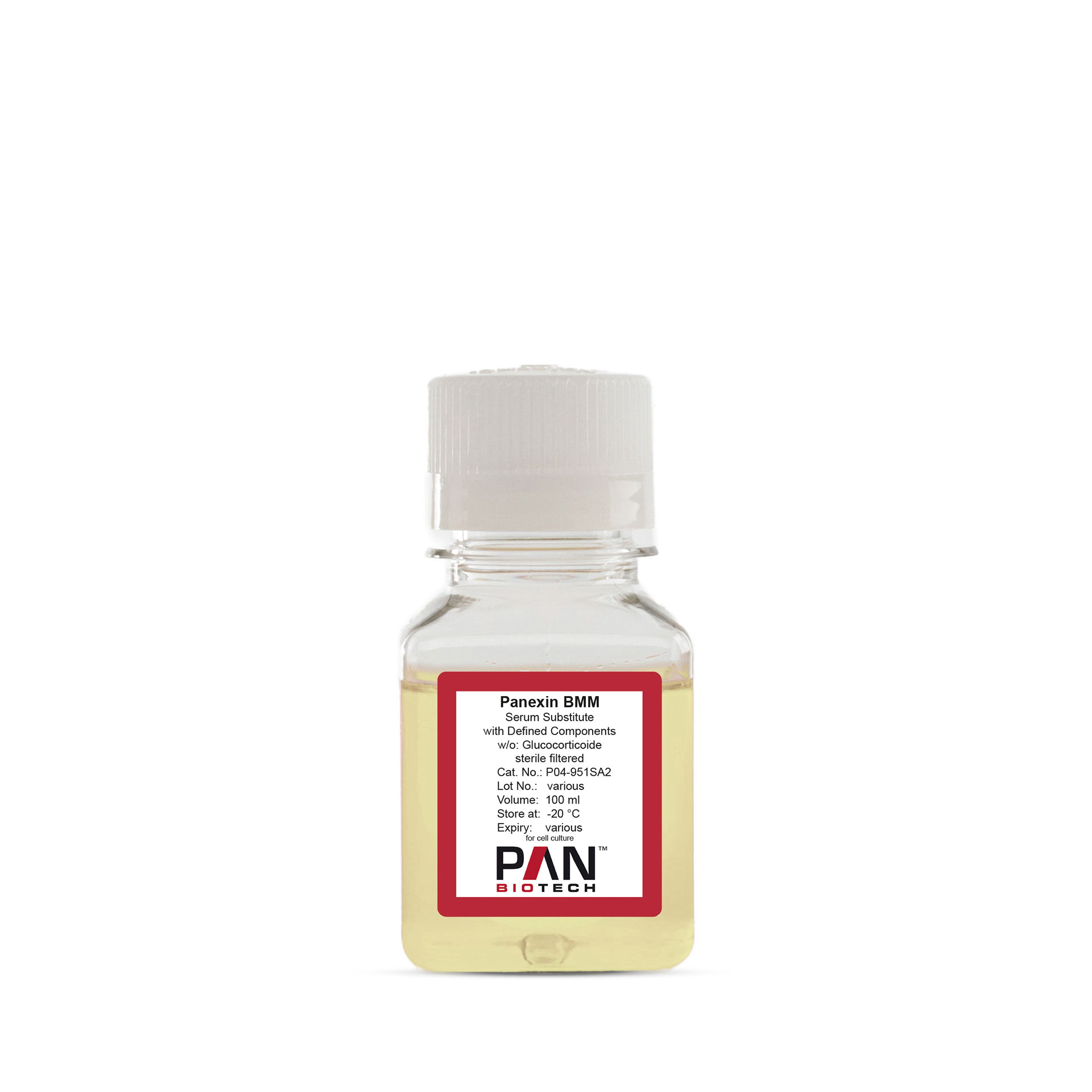 Panexin BMM Serum Substitute with Defined Components, w/o: Glucocorticoide