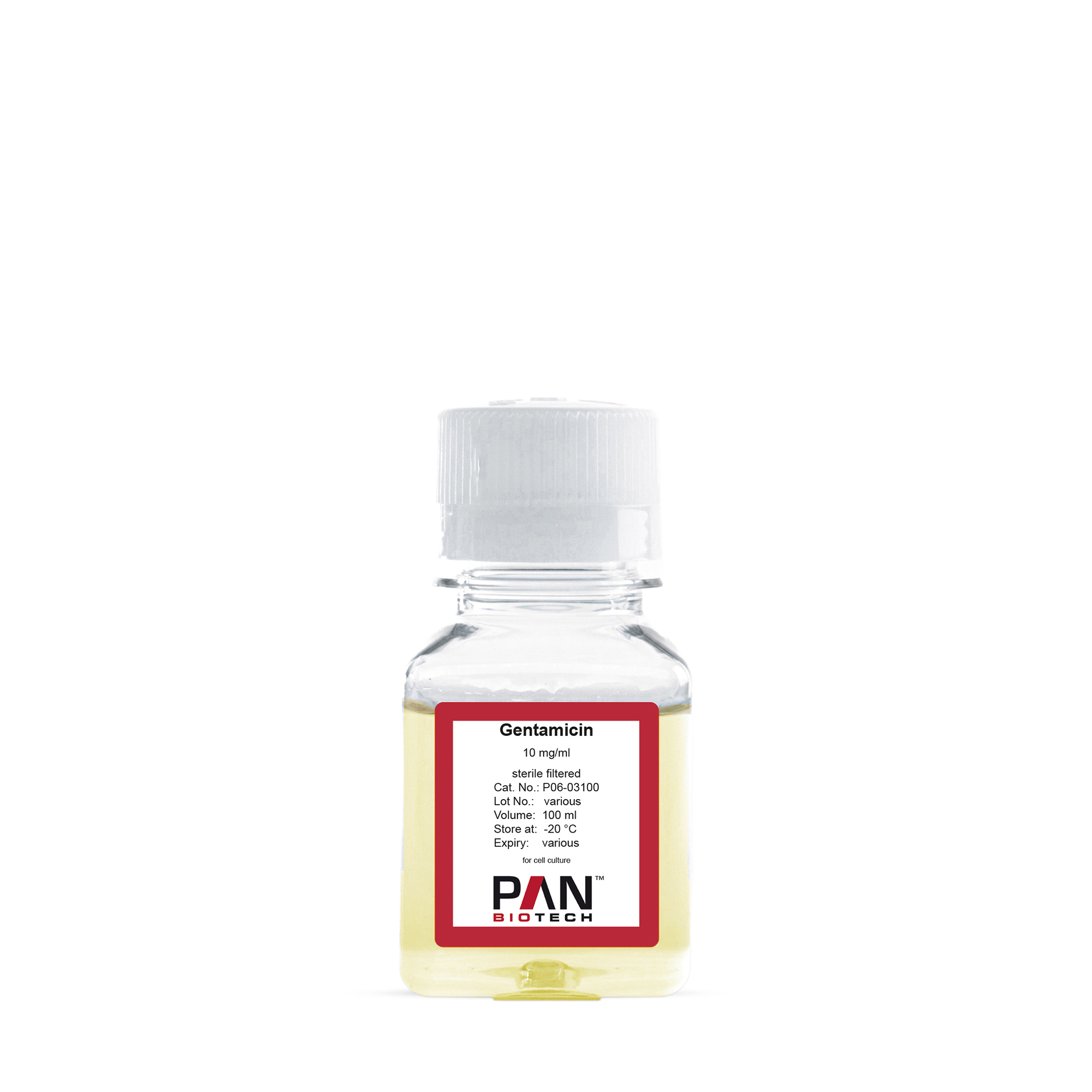 Gentamicin sulfate, 10 mg/ml
