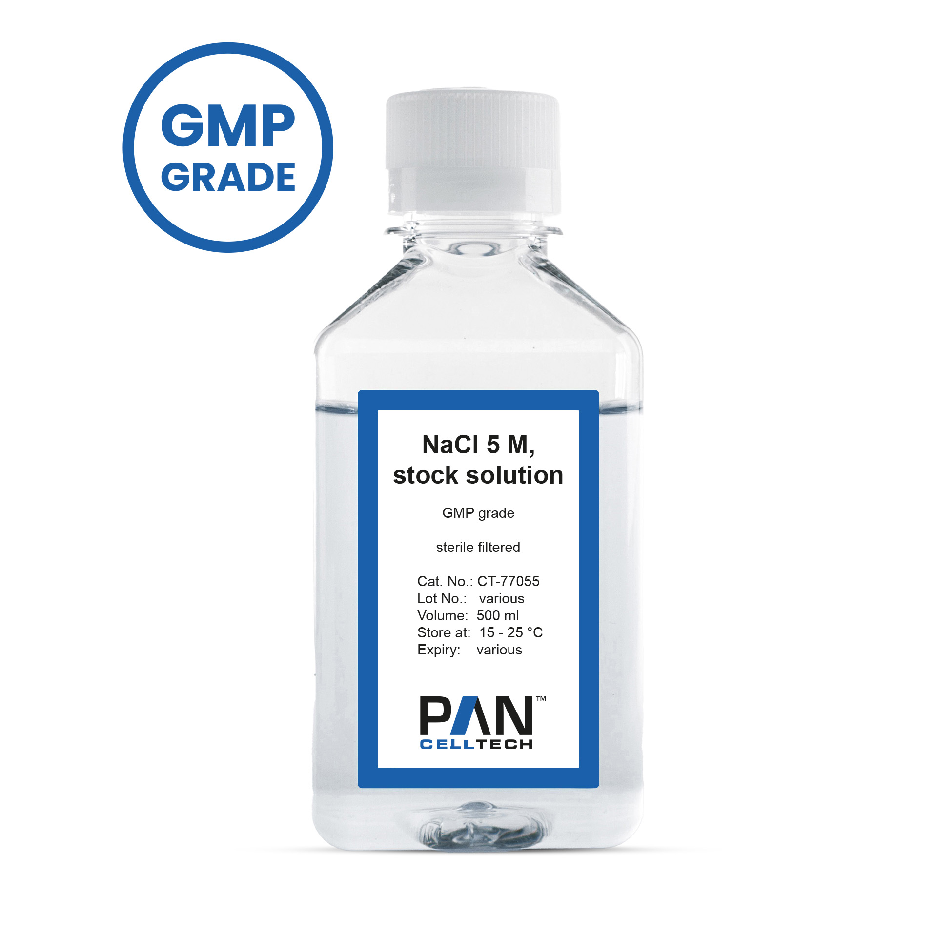 NaCl 5 M, stock solution